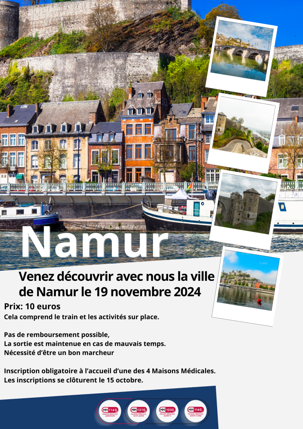 Découverte De Namur Le 19/11/24